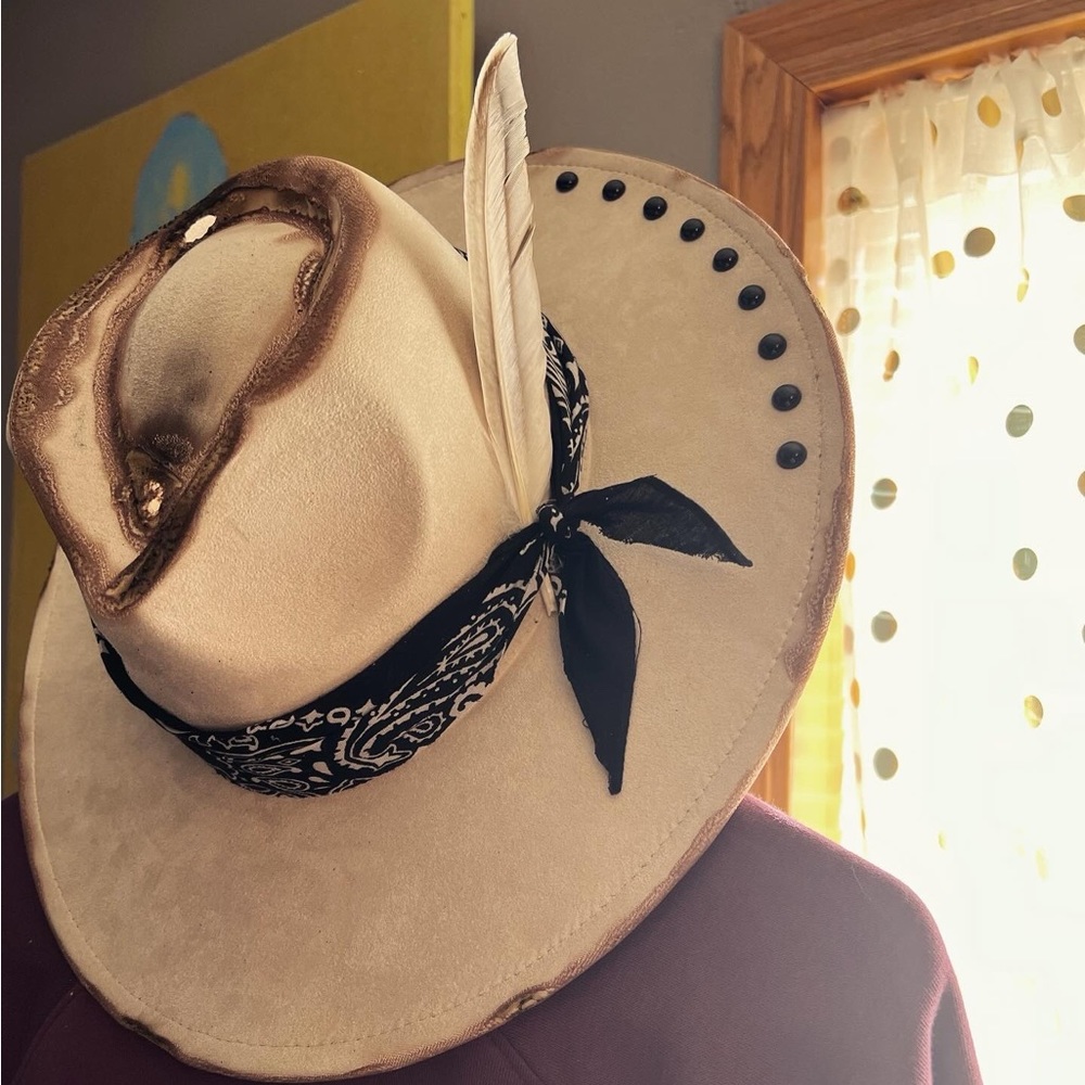 I’m the bad guy….custom made fedora hat